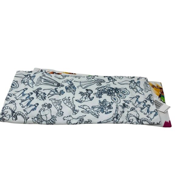 Disney Parks Ink & Paint Towel Set Sorcerer Mickey Art Peter Dumbo Cinderella - Picture 5 of 7